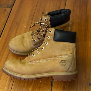 Timberland Tan Leather Boots